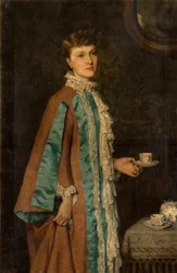 Portret van mevrouw Clara Rowell, 1884
